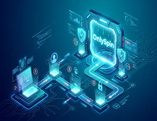 OnlySpin Giriş Adımları Görsel Rehberi