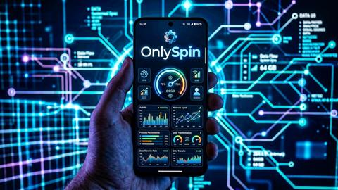 OnlySpin Mobil Ana Ekran Görüntüsü